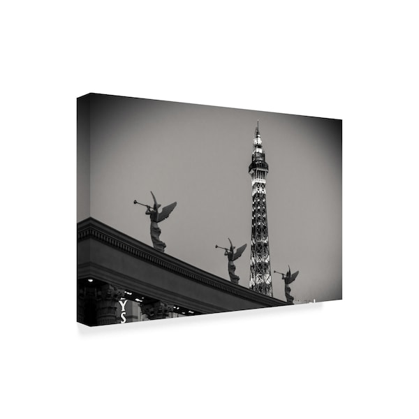 Giuseppe Torre 'Rome Vs Paris' Canvas Art,12x19